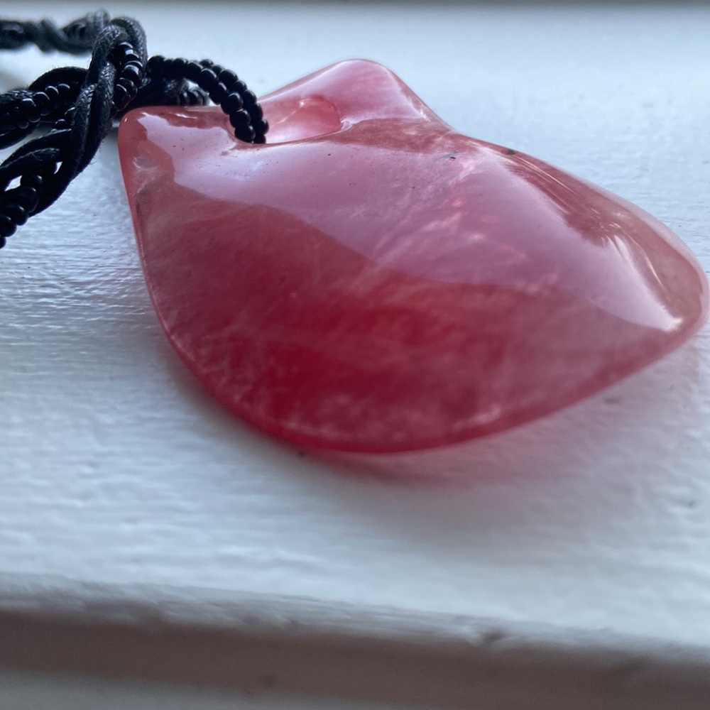 Natural Rose Quartz Necklace